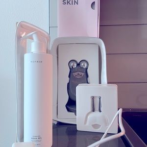 NUFACE Limited Edition Holiday Device + ELE Attachment + 10 oz HydraGel